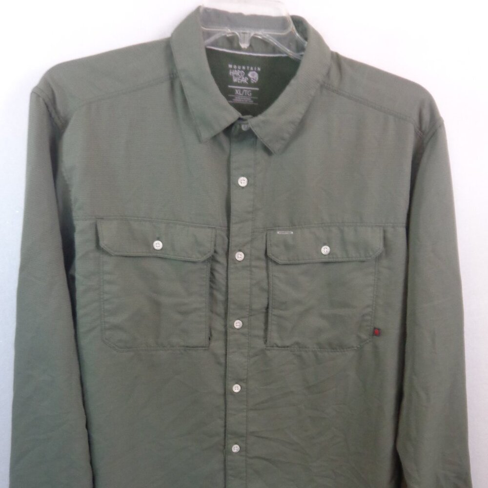 Mountain Hardwear Shirt Men's Long Sleeve Vented Button Down